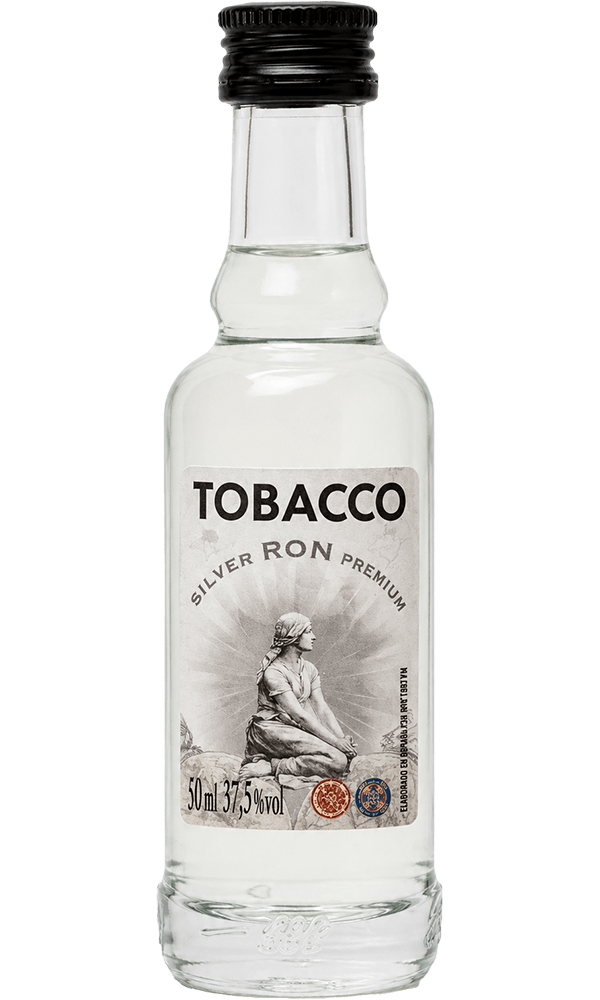 Ron Tobacco Blanco Miniatura 4cl.