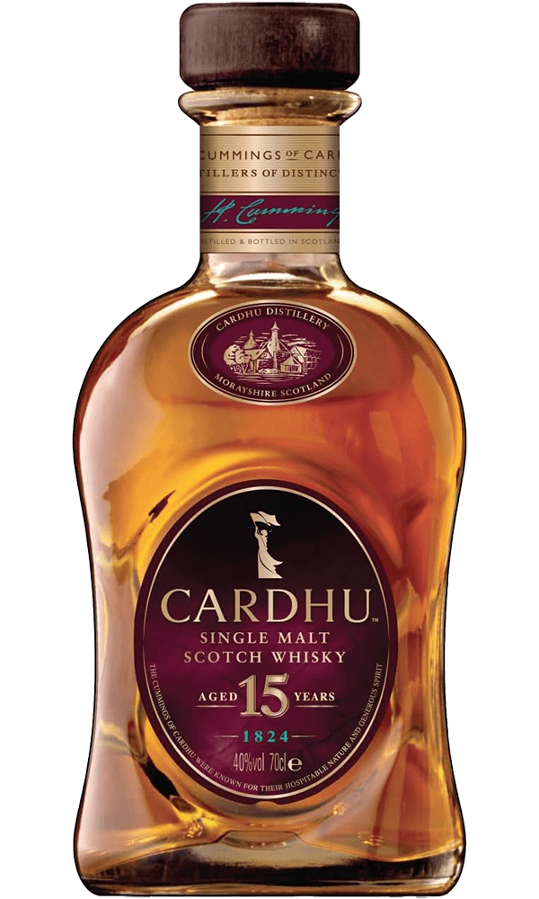 Whisky Cardhu 15 Años 70 cl
