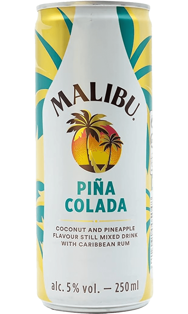 Malibú Piña Colada 25cl. C-12 Latas - 1898 Drinks Boutique